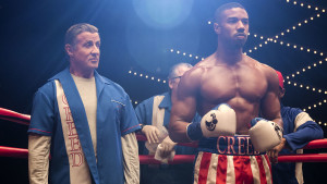 C2_01193_R Sylvester Stallone stars as Rocky Balboa and Michael B. Jordan as Adonis Creed and in CREED II, a Metro Goldwyn Mayer Pictures and Warner Bros. Pictures film. Credit: Barry Wetcher / Metro Goldwyn Mayer Pictures / Warner Bros. Pictures © 2018 Metro-Goldwyn-Mayer Pictures Inc. and Warner Bros. Entertainment Inc. All Rights Reserved.
