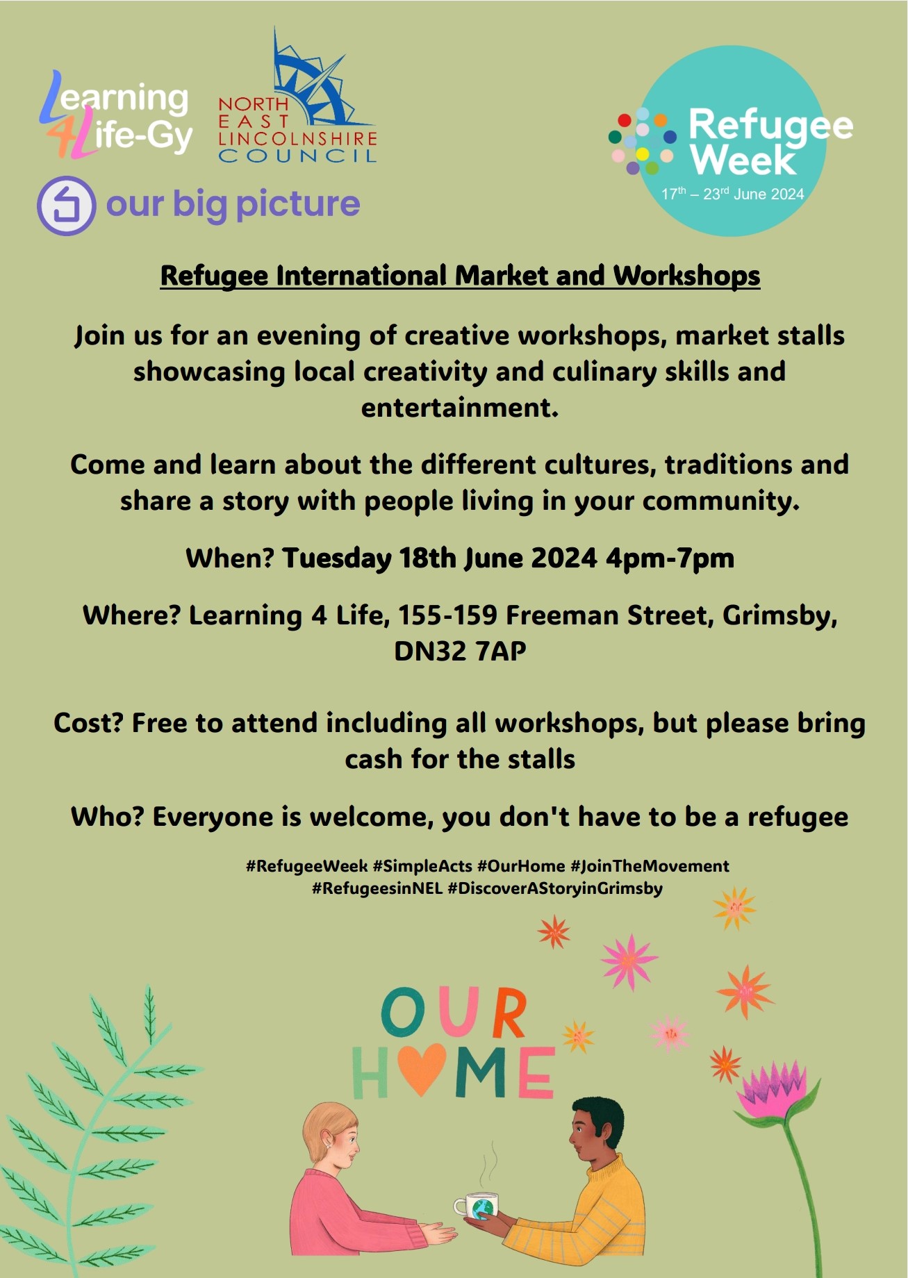 Refugee International Market & Workshops